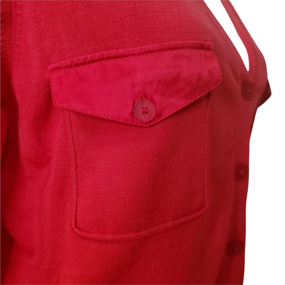 EUC Emauel Ungaro Silk Blend Button Up Cardigan - Picture 5 of 11